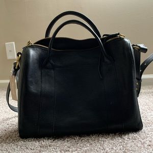 Madewell Leather O-Ring Satchel
